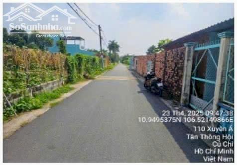 Hình ảnh Đất thổ cư mặt tiền Võ Thị Du-Tân Thông Hội-Củ Chi.Dt 33x22~713m2~5,5ty 4