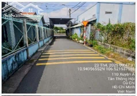 Hình ảnh Đất thổ cư mặt tiền Võ Thị Du-Tân Thông Hội-Củ Chi.Dt 33x22~713m2~5,5ty 3