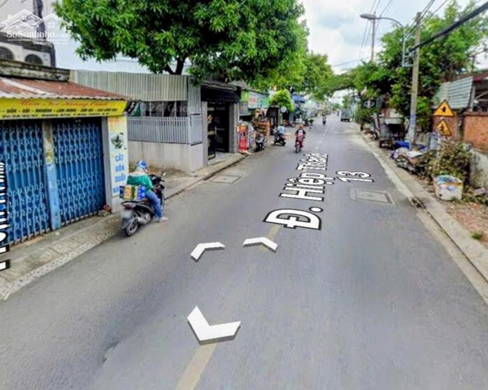 Hình ảnh Đất thổ cư SHR 1/Hiệp Thành 13-Q12.Dt 5x13,6~69m2~3,5ty 3