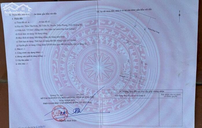 Hình ảnh ĐẤT VƯỜN 2 MẶT TIỀN HÙNG VƯƠNG NỐI DÀI – SIÊU ĐẸP, HIẾM CÓ 3