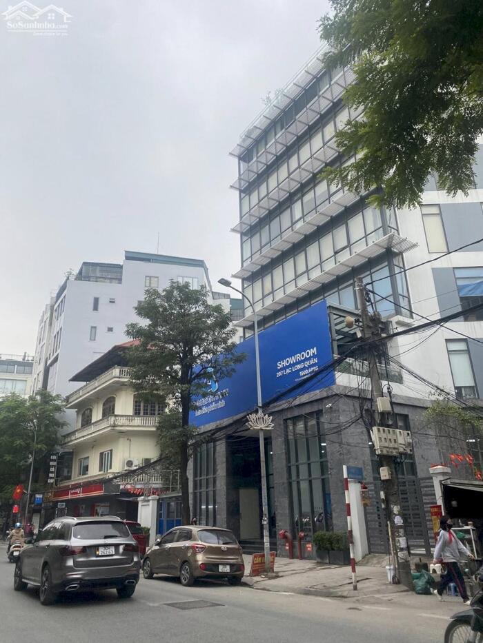 Hình ảnh Mặt phố Lạc Long Quân Mặt Tiền 8M Lô Góc 3 Mặt 65 Tỷ GPXD 9 Tầng 0