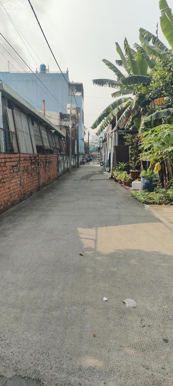 Hình ảnh Nhà nát 2 mặt tiền đường KP3-1-Thị Trấn Hóc Môn.Dt 6,2x30~184m2~7,9ty 4