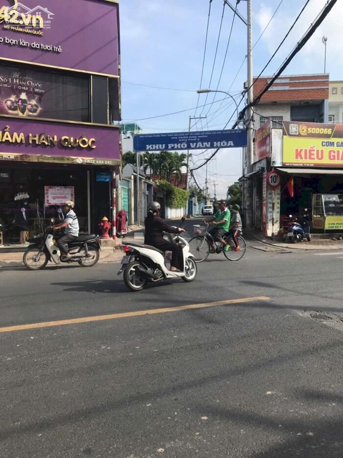 Hình ảnh Nhà nát 2 mặt tiền đường KP3-1-Thị Trấn Hóc Môn.Dt 6,2x30~184m2~7,9ty 5