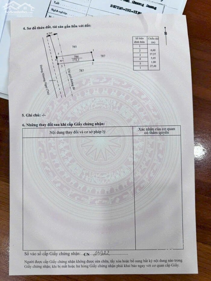 Hình ảnh Đất thổ cư 350m2 mt đường 7m xã Tân lân giá xả cuối năm 1 tỷ 250tr 2