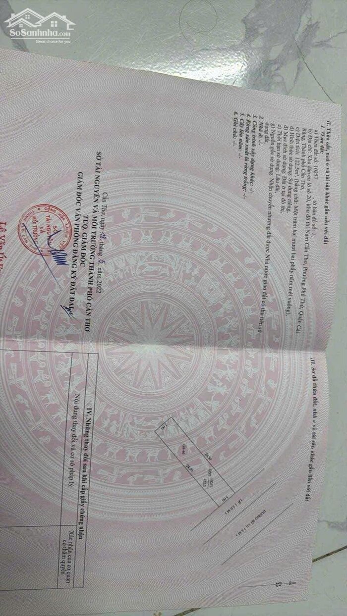 Hình ảnh Bán Nền đường số 31 KDC 586 - gần chợ 586, P. Hưng Phú, TP. Cần Thơ. 2