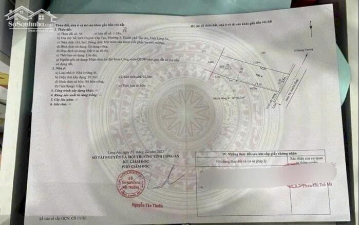 Hình ảnh Nhà rộng hẻm đường Hùng Vương P3 TP Tân An 4