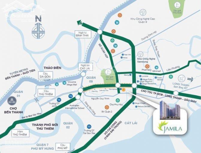 Hình ảnh BÁN JAMILA KHANG ĐIỀN NỘI THẤT MỚI ĐẸP, SỐ ÍT CĂN HỘ ĐỀU CÓ VIEW Ở 2PN 5