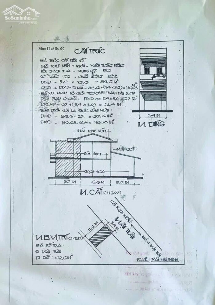 Hình ảnh 15 tỷ - BÁN NHÀ 2 TẦNG 98m2 NGANG 5,4m MẶT TIỀN ĐƯỜNG MẬU THÂN 2