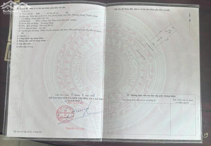 Hình ảnh BÁN CẶP NỀN ĐẸP HIẾM – GIÁ TỐT TRONG KDC HỒNG LOAN Đường D14 – P. Cái Răng – TP. Cần Thơ 2