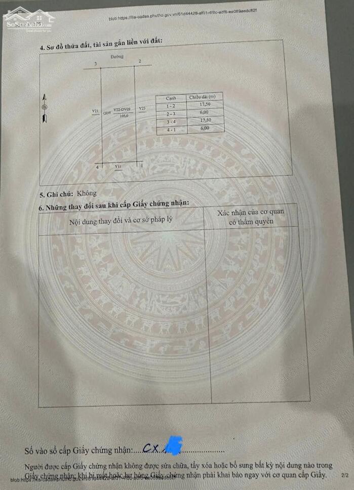 Hình ảnh Bán lô Y22 đất Dịch Vụ Tích Sơn, Vĩnh Yên sẵn sổ lh_0987673102 2