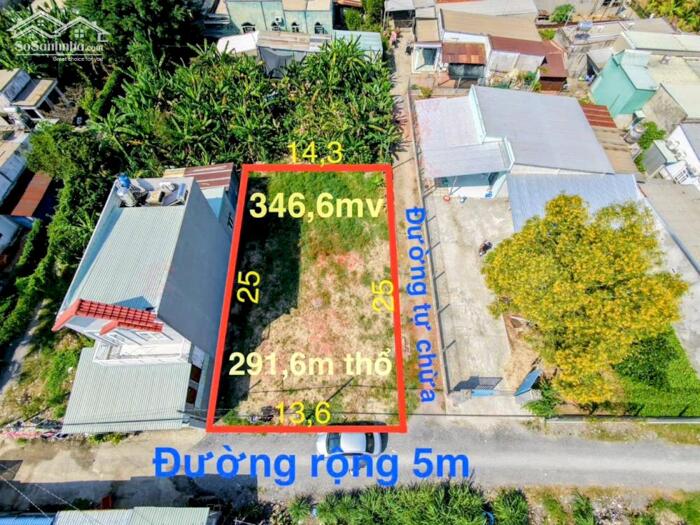 Hình ảnh Đất thổ cư SHR 1/đường số 92, Tân Phú Trung, Củ Chi.Dt 14x25~347m2~2,7ty 3