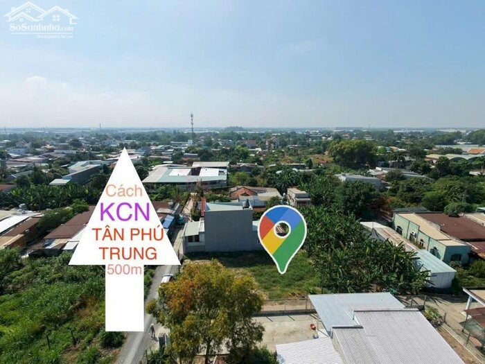 Hình ảnh Đất thổ cư SHR 1/đường số 92, Tân Phú Trung, Củ Chi.Dt 14x25~347m2~2,7ty 4