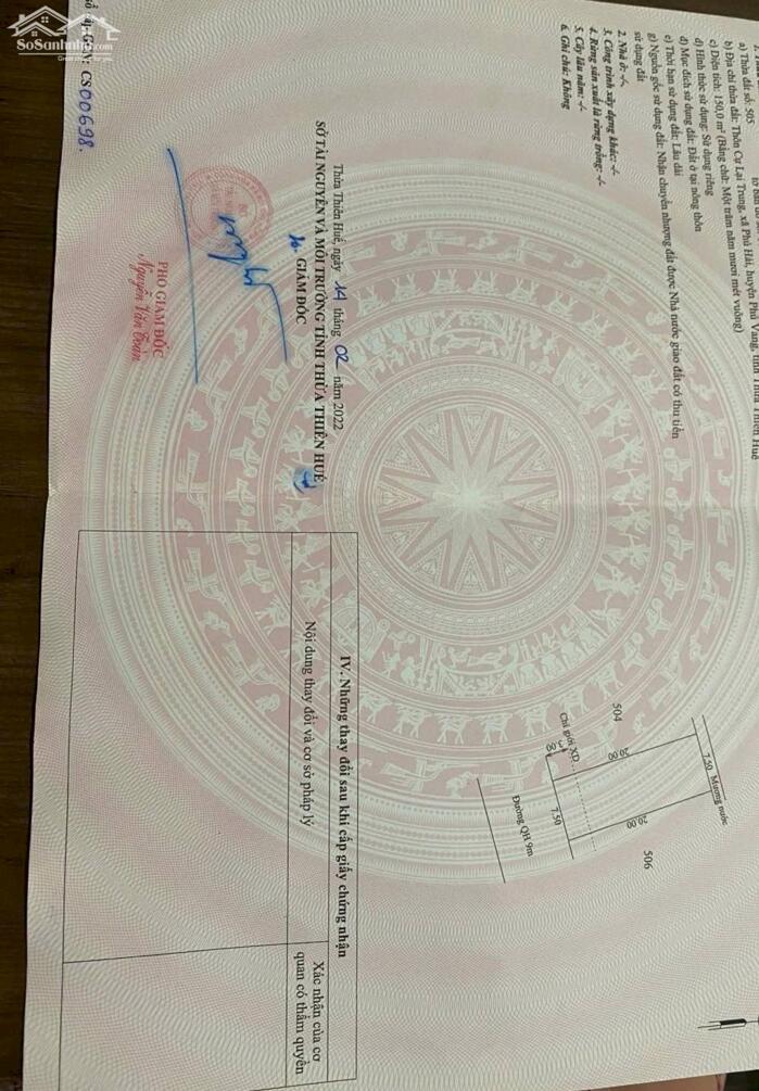 Hình ảnh Bán Đất View Phá Tam Giang KQH Cự Lại Trung – Phú Hải | 150m², Đường 9m, Giá 2 Tỷ TL 4