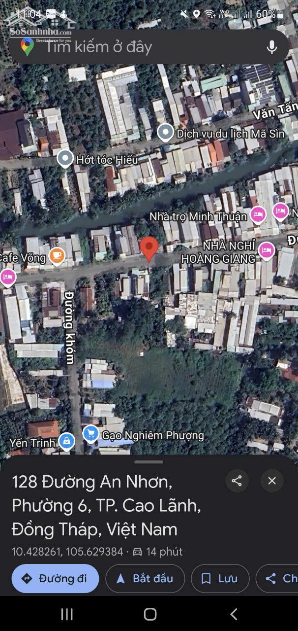 Hình ảnh Cần bán đất MT An Nhơn, P6 gần trường ĐHĐT giá 3,8 tỷ. 3