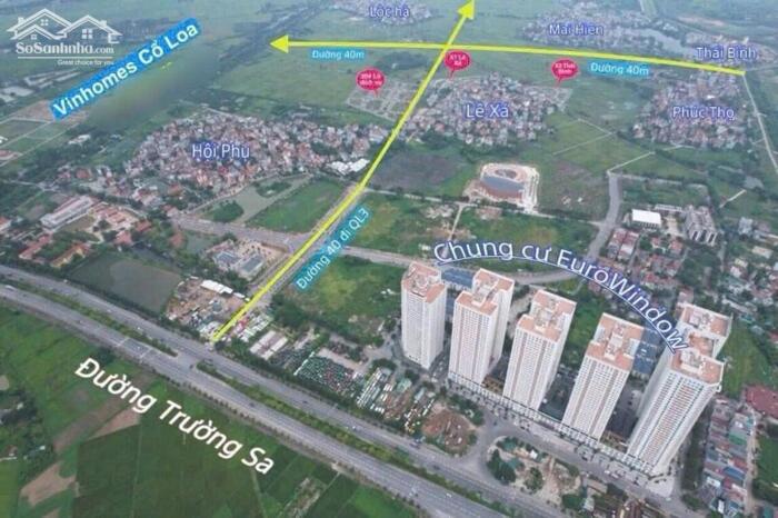 Hình ảnh Cực hiếm 80m Lộc Hà, Mai Lâm , Dong Anh 1