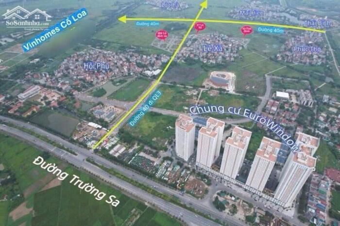 Hình ảnh Bán 83m thổ cư Mai Hiên , Mai Lâm , Đông Anh 0