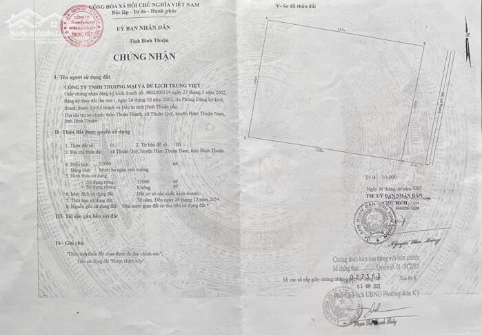 Hình ảnh Quỹ đất resort gần 2ha mặt tiền Lạc Long Quân – Thuận Quý – Pháp lý hoàn chỉnh 1