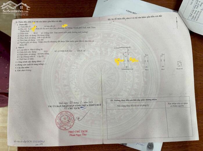 Hình ảnh Nhà 3 tầng An Cựu City – Gần Aeon Mall | Full nội thất | 5,05 tỷ TL 6