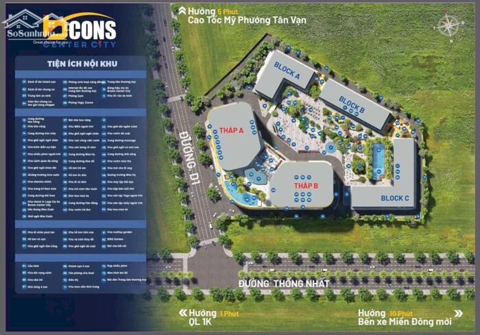 Hình ảnh Bcons center city căn hộ đầu tiên Bcons cho ra mắt trung tâm thương mại lớn nhất khu vực với đơn giá hấp dẫn nhà đầu tư 3