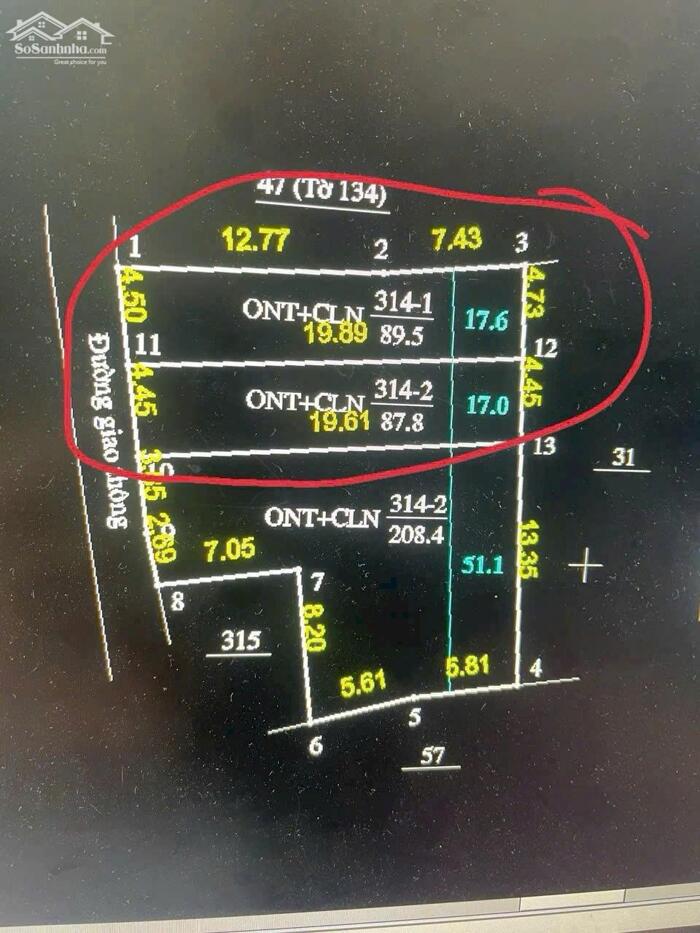 Hình ảnh Bán đất Quảng Cư Cẩm Đoài – ô tô vào đất, sát KCN Đại An 3