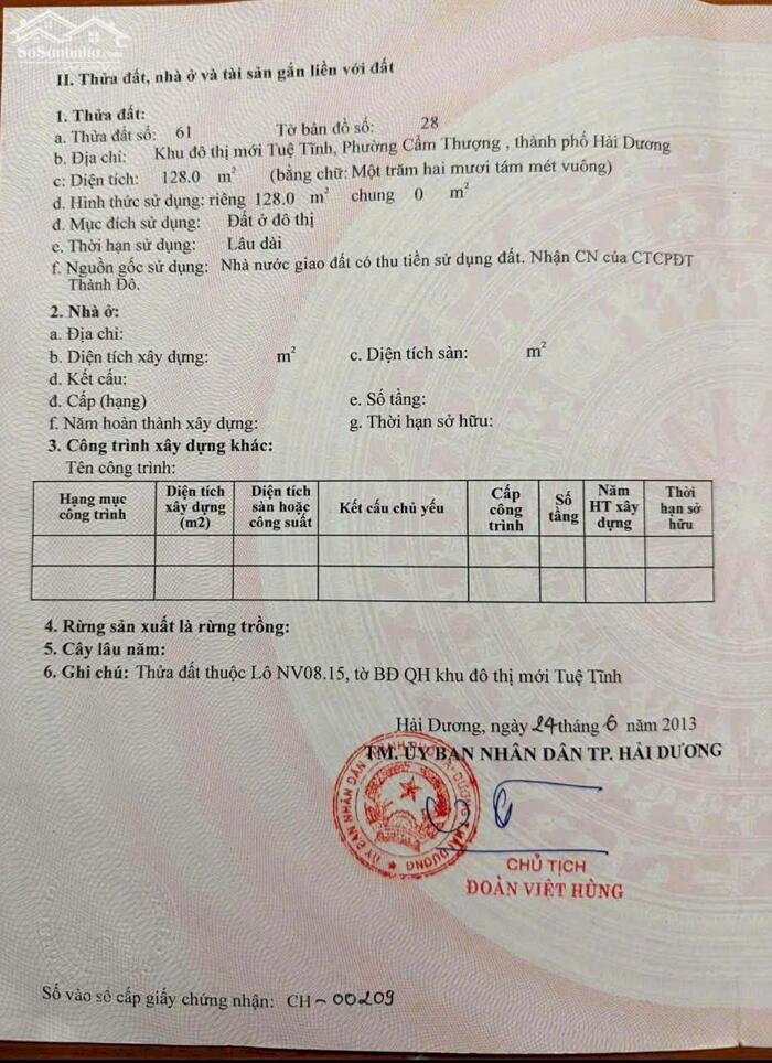 Hình ảnh Bán đất mặt trục chính Nguyễn Văn Cao – KĐT Tuệ Tĩnh, mặt 8m giá 6.x tỷ 2