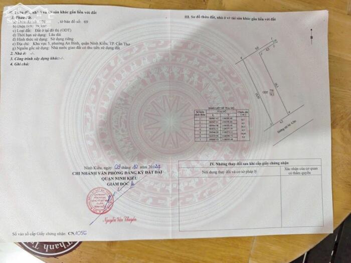 Hình ảnh Bán nền kdc 3a lộ vòng cung phường an bình giá chưa tới 2 tỷ 2