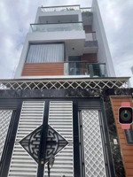 nhà mới 4 tầng giá 3tỷ650/75m2 - trần quang diệu, p14, q3. thông 2 mặt tiền trường sa và lê văn sỹ
