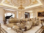 siêu biệt thự góc 2mt, ngang 30m, kết cấu 4 tầng, phong cách tân cổ điển, dt 268m2, giá 37 tỷ