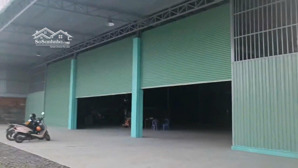 cho thuê kho 4200m2 mặt tiền đường nhựa 707 xã hàm mỹ, gần ql1a
