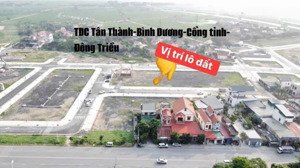 bán đất khu tân thành, phường bình dương, đông triều, quảng ninh. giá 33tr/m2