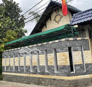 cho thuê nhà mái thái 300m2 kế ubnd xã long phước, huyện long thành - đầy đủ tiện nghi