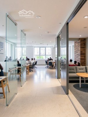 cho thuê văn phòng 90m2 chỉ với 20 triệu tại mặt tiền dương bá trạc, có thang máy + hầm để xe