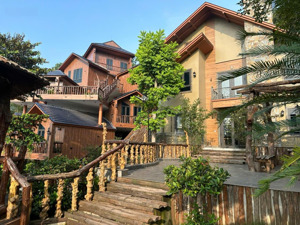 bán khu homestay nghỉ dưỡng tại sóc sơn hà nội, diện tích 2520m2, biệt thự siêu đẹp. giá chỉ 26.9tỷ