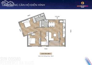 Siêu phẩm Sun Cosmo căn 2BR+ 89m2 view sông và Biển Mỹ Khê, chiết khấu lên đến 11%,LH: 0915 584 365