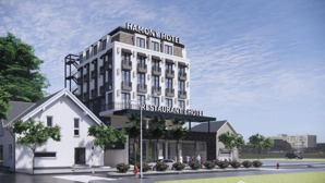 cho thuê khách sạn và nhà hàng mới xây đầy đủ pháp lý mặt đường hồ xuân hương, tp đà lạt.