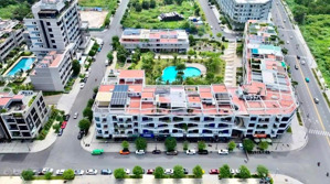 giá 115 tỷ căn góc 2 mặt tiền nguyễn cơ thạch, tttm thiso mall dt: 7x25m 1 hầm 4 lầu sân thượng