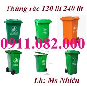 Cung cấp thùng rác môi trường, thùng rác 120l 240l và 660 hàng chất lượng giá thành rẻ- lh 0911082000