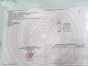Bán ô đất nền tại DV Đồng Cương, Yên Lạc, Vĩnh Phúc VIEW Vườn Hoa 2,7 tỷ