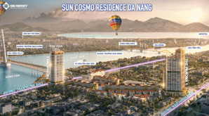 Duy nhất 1 căn Sun Cosmo 1BR+view biển+thành phố+sông Hàn, bàn giao tháng 6/2025. số lượng có hạn