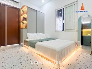 Cho thuê căn hộ studio có bancon đầy đủ nội thất trung tâm Quận 10