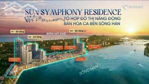 DUY NHẤT 1 CĂN STU 40M2 TẠI SUN SYMPHONY TRỰC DIỆN SÔNG HÀN, CHIẾT KHẤU 21% TRONG THÂNG 3