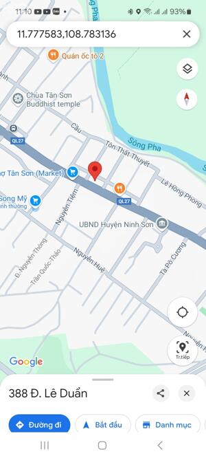CHÍNH CHỦ BÁN NHÀ 2 MẶT TIỀN NGUYÊN CĂN TẠI TRUNG TÂM SẦM UẤT THỊ TRẤN TÂN SƠN, NINH SƠN, NINH THUẬN.