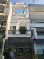 bán nhà khu biệt thự hồng long huỳnh lan khanh. p2. tb dt: 5.1 x 20m cn 102m2 4 tầng - 27.5 tỷ