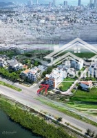 cho thuê căn nhà 5 tầng góc view sông kđt vcn phước hải, đường vành đai giao với bùi thiện ngộ