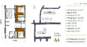 bán căn hộ cc 3pn, 2wc, 89m2 tại chung cư bộ công an, 5,65 tỷ, quận 2, hcm