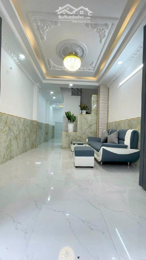 nhà 3 tầng, đường chuyên dùng 9, quận 7, 4 phòng ngủ, 4x9, giá 3 tỷ 750