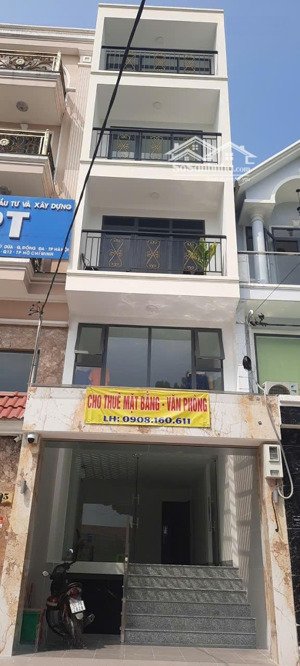 cho thuê văn phòng mới 100% đường 30m khu dân cư an sương 5,5tr/tháng
