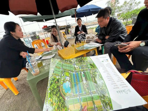 chính chủ ra lô đất nền hawee parkland cao thượng. vị trí siêu đẹp