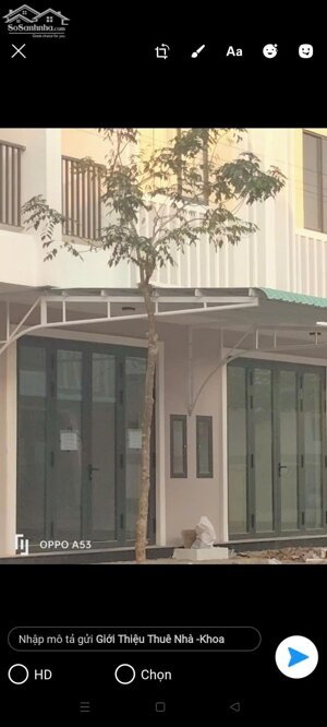 Cho thuê nhà Tây Bắc Rạch Giá, 1 trệt - 1 lầu, 2P ngũ 3 tolet