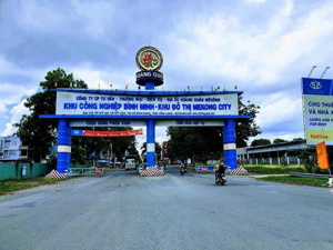 bán nền đối diện chợ, trục chính khu dân cư bình minh, vĩnh long